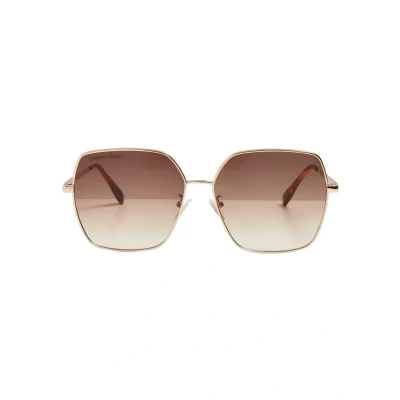 Image of Urban Classics Indiana Sunglasses, Men&#039;s, Size: One Size, Gold brown