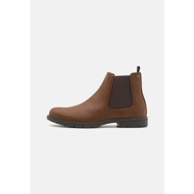 Image of Jack &amp; Jones Jfwfenchurch Chelsea BOOT Classic ankle boots, Men&#039;s, Size: 8, Cognac High quality imitation leather