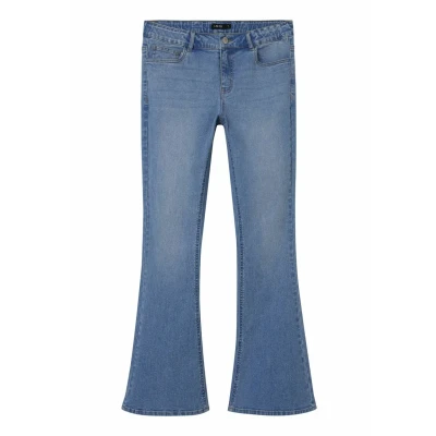 Image of LMTD Bootcut jeans for kids, Size: 14y, Light blue denim
