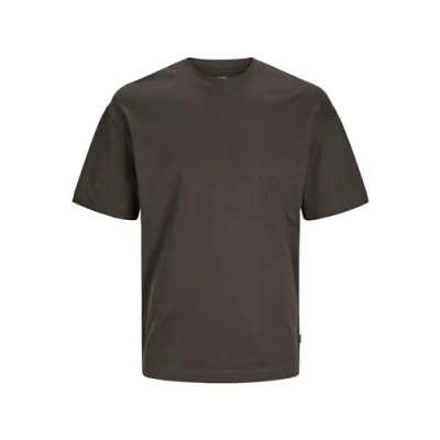 Image of Jack &amp; Jones Jjeurban EDGE TEE O NECK Basic Tshirt, Men&#039;s, Size: Medium, Mulch