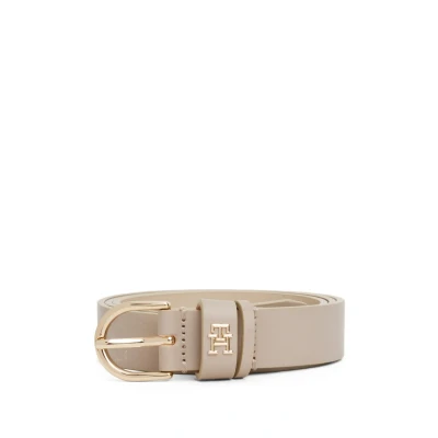 Image of Tommy Hilfiger Essential Effortless Belt, Women&#039;s, Size: 38, Khaki