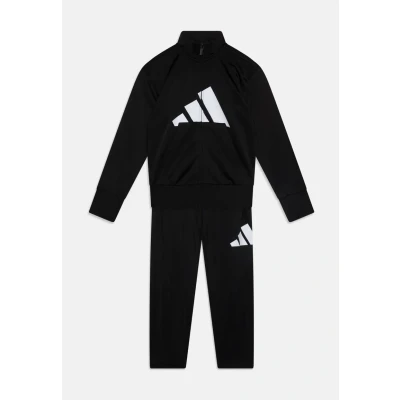 Image of adidas Performance Junior Unisex Tracksuit for kids, Size: 7 8y, Black/white