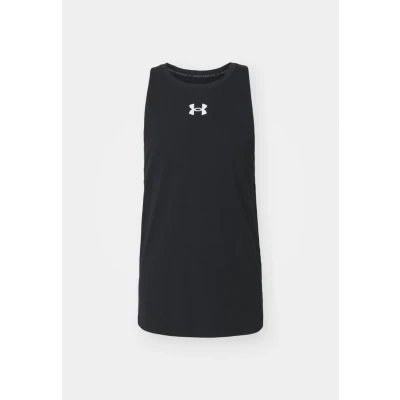 Image of Under Armour ZONE TANK Top, Men&#039;s, Size: Small, Black/white