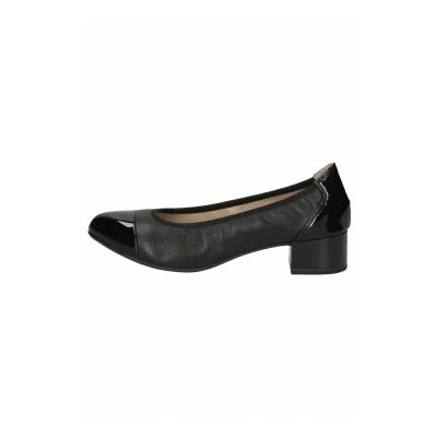 Image of Caprice Classic heels, Women&#039;s, Size: 3.5, Black nappa leather and imitation