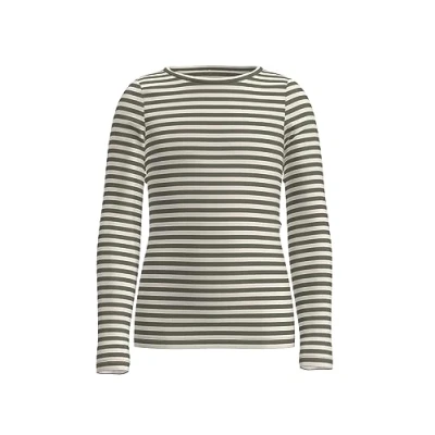 Image of NAME IT Girls Nmfsuraja Slim LS Top Noos, Deep Lichen Green/Stripes:stripe, 86