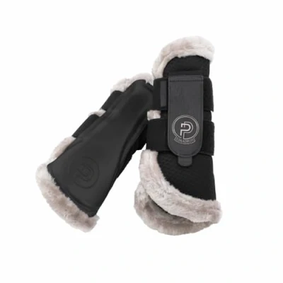 Image of Eskadron Gaiters Mesh Faux Fur Black Platinum 2025, Size: XL