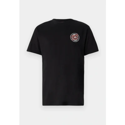 Image of Santa Cruz Roskopp Screaming Target Unisex Print Tshirt, Size: Small, Black