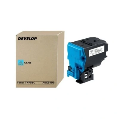 Image of Develop A0X54D5 Original Cyan Toner Cartridge 1 Piece Cartridges (5000 Pages, Cyan, Piece)