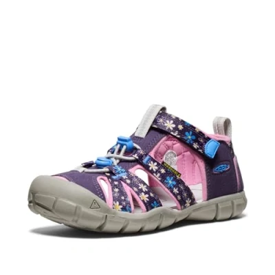 Image of Keen Seacamp Walking sandals for kids, Size: 7k, Purple Textile/synthetics