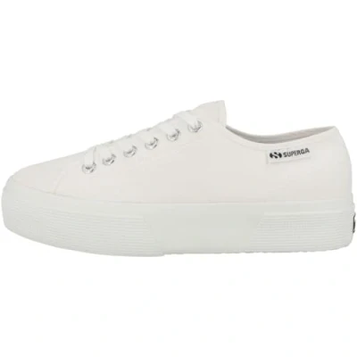 Image of Superga Platform Leggera Trainers, Women&#039;s, Size: 38, White shoes