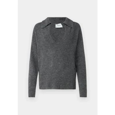 Image of Pepe Jeans IRMA Jumper Dark grey, Women&#039;s, Size: XS, grey