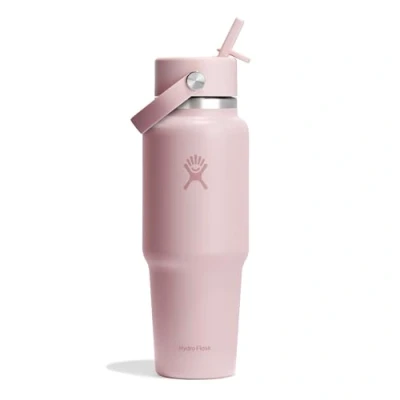 Image of Hydro Flask 32oz / 946ml Wide Mouth Travel bottle + Flex Straw Cap Water