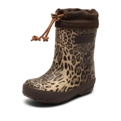 Image of Bisgaard Thermo BOOT Wellies for kids, Size: 5, Brown Natural rubber