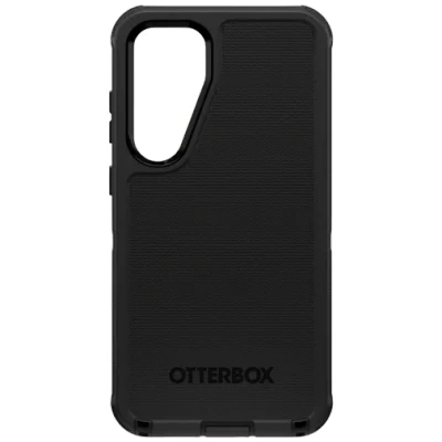 Image of OtterBox Defender Plastic Back Cover Black Samsung Galaxy S25+