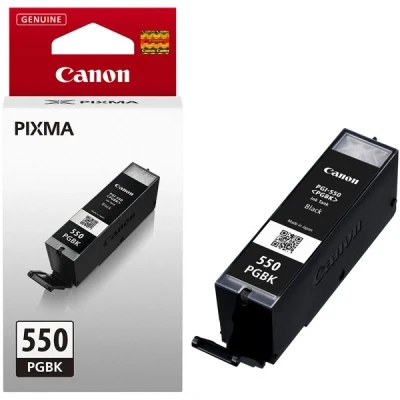 Image of Canon PGI 550 original Tintenpatrone Schwarz für Pixma Inkjet Drucker MX725 MX925 MG5450 MG5550 MG5650 MG6350 MG6450 MG6650 MG7150 MG7550 iP7250 iP8750 iX6850