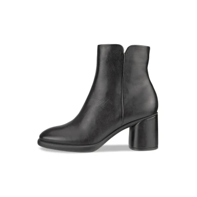 Image of ECCO Sculpted LX55 Platform ankle boots, Women&#039;s, Size: 5 5.5, Black Leather