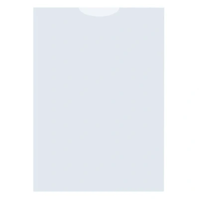 Image of U Sleeve Kangaro A6 PP 120 Micron Transparent Grained 25 Pieces
