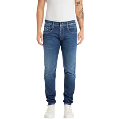 Image of Replay Jeans, Medium Blue 009 7, 36W / 34L