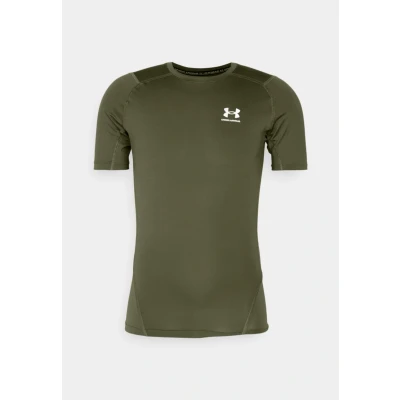 Image of Under Armour Undershirt, Men&#039;s, Size: XL, Marine green/white