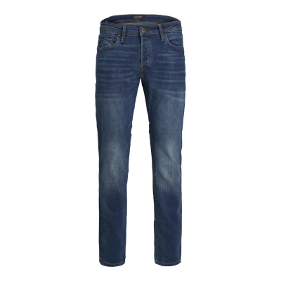 Image of Jack &amp; Jones Tim Slim fit jeans, Men&#039;s, Size: 34x30, Blue denim