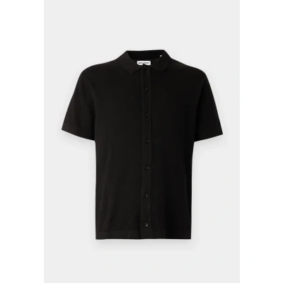Image of Jack &amp; Jones Jjeemil Structure Shirt, Men&#039;s, Size: Large, Black