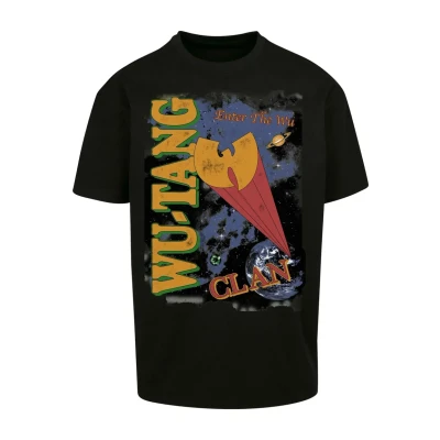 Image of Mister Tee Oversize Print Tshirt, Men&#039;s, Size: XL, Black