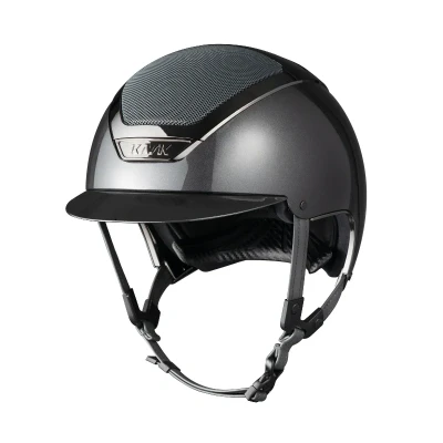 Image of Kask Dogma Pure Shine Grey 58cm Horse Riding Equestrian