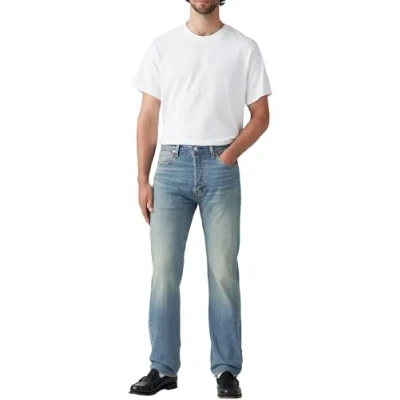Image of Levi&#039;s 501 Original Straight leg jeans, Men&#039;s, Size: 33x30, Lean machine