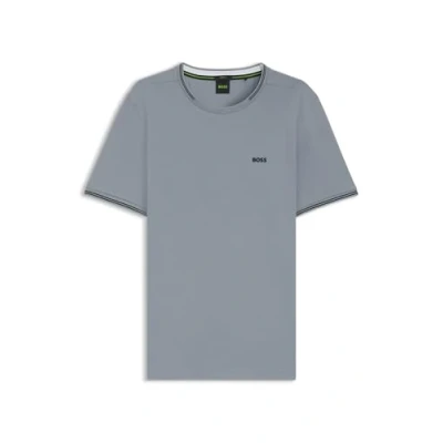 Image of BOSS TAUL Basic Tshirt, Men&#039;s, Size: 6XL, Dark grey