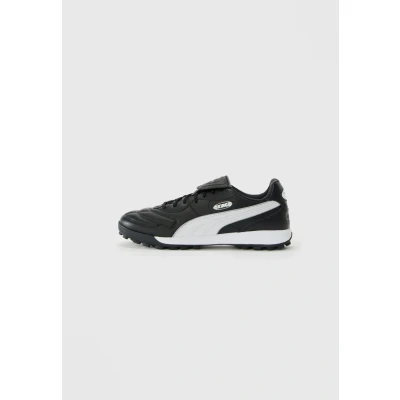 Image of Puma KING LIGA Football boots turf black/white/silvercoloured, Men&#039;s, Size: 9, Black/white/silver/coloured shoes