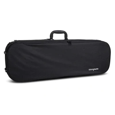 Image of PURE GEWA Violin Case in black/light grey 3/4
