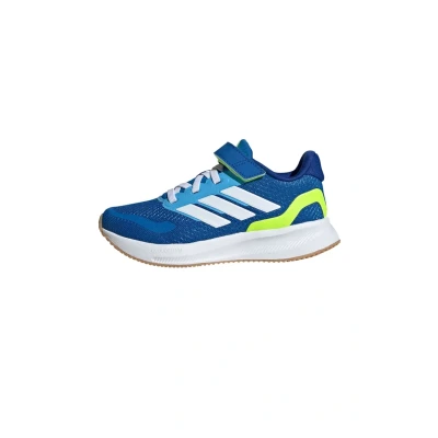Image of adidas Performance Runfalcon 5 Road running shoes for kids, Size: 13.5K, Bright royal ftwr white lucid lemon