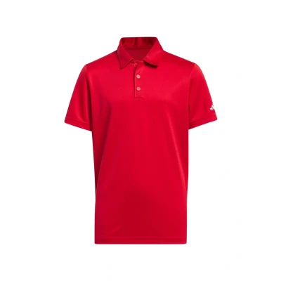 Image of adidas Performance Polo shirt for kids, Size: 7 8y, Collegiate red