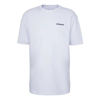 Image of Patagonia LOGO TEE Print Tshirt, Men&#039;s, Size: Medium, White