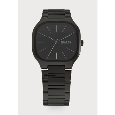 Image of Skagen Mellem Watch, Men&#039;s, Size: One Size, Black