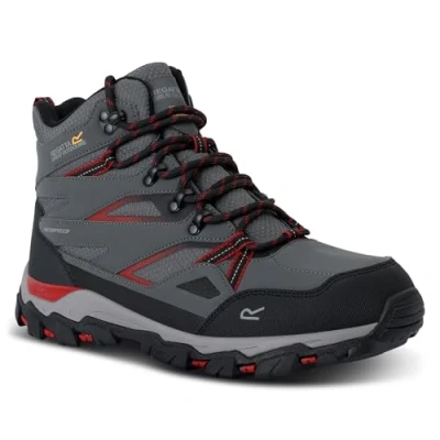 Image of Regatta Mens Holcombe III Walking Boots, Briar Rio Red, 6.5 UK