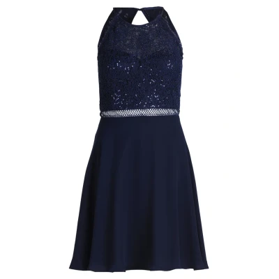 Image of Vera Mont Cocktail dress / Party dress, Women&#039;s, Size: 6, Dark blue