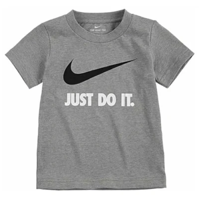 Image of Nike Sportswear TEE Print Tshirt for kids, Size: 2 3y, Dark grey heather/white