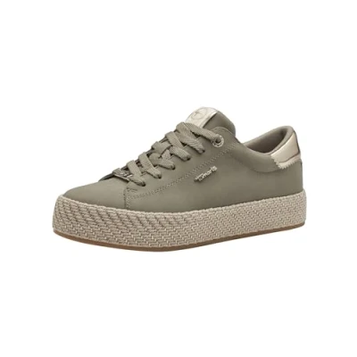 Image of Tamaris Women&#039;s 1 23713 42 Sneaker, Sage, 3.5 UK