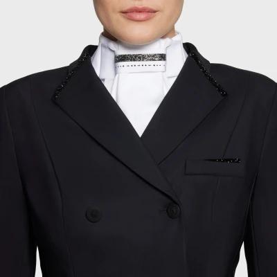 Image of Samshield Ladies Plastron Premium Night Shade ML Horse &amp; Equestrian