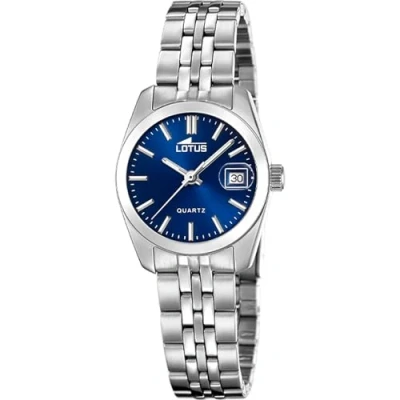 Image of LOTUS Freedom 18992/5 Women&#039;s Watch with Grey Stainless Steel Case and Strap, blue, Bracelet