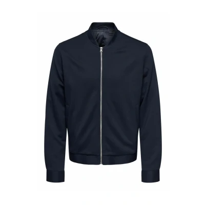 Image of Only &amp; Sons Bomber Jacket, Men&#039;s, Size: XS, Night sky