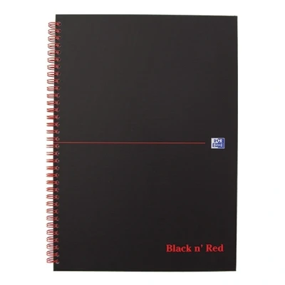 Image of Kolobrulion A4 Black n&#039; Red w linie 140 kartek