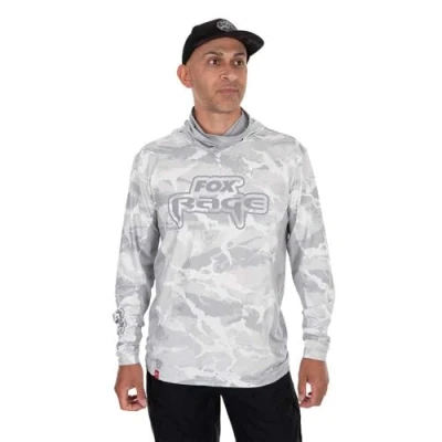 Image of Fox Rage UV Hooded Light Cam Top Hoodie XXL Fishing jumper