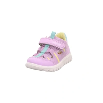 Image of Superfit SPORT7 MINI Walking sandals for kids, Size: 4.5K/5K, Lila/gelb Leather/synthetics