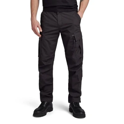 Image of G STAR Regular Cargo trousers, Men&#039;s, Size: 33, Dk black