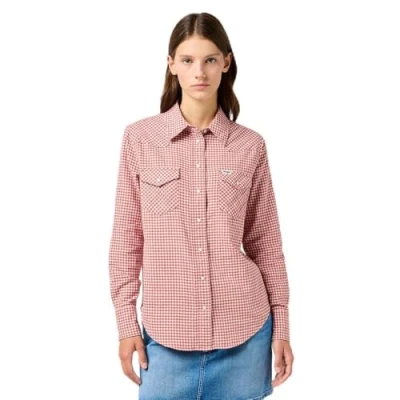 Image of Wrangler Western Buttondown blouse, Women&#039;s, Size: 16/18, Nantucket