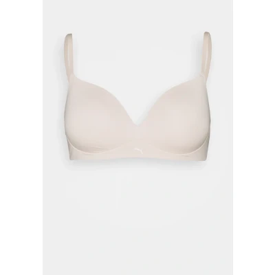 Image of Puma Women SOFT Padded BRA Tshirt bra, Women&#039;s, Size: 34A, Rose dust