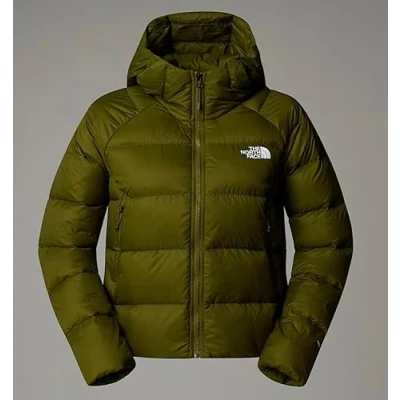 Image of The North Face Hyalite Hoodie Down jacket, Women&#039;s, Size: XS, Forest olive