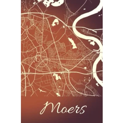 Image of Moers: deine Stadt, Region, Heimat! Notizbuch DIN A5 blanko 120 Seiten Geschenk